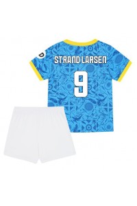 Fotbalové Dres Wolves Jorgen Strand Larsen #9 Dětské Třetí Oblečení 2025-26 Krátký Rukáv (+ trenýrky)